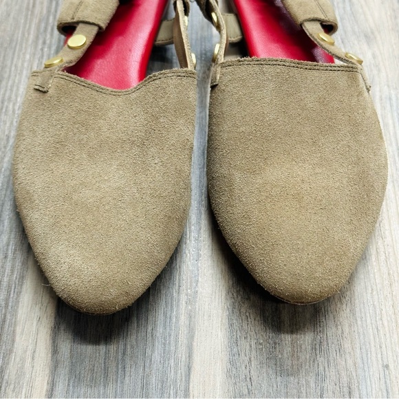 Hammitt Womens Coco Leather Slingback Closed Toe Flat - Picture 3 of 8